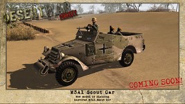 M3A1 White Scout Car - NEW MODEL!