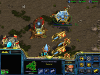 A Mothership is overcharged to double shields