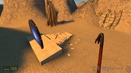 Stargate on Planet P3X-674 (Canyon)