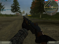 wooden shotgun stock and foregrip