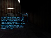 ISSUE IN APARTMENT COMPLEX, THIS WILL BE PATCHED