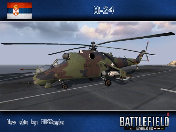 Mi-24 (Serbian air force skin, by FON Stepke)