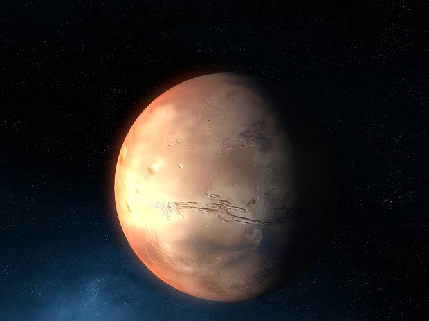 It's Mars!