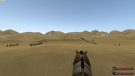 Alpha version battle scene