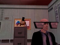 Gentlecrab and a scientist