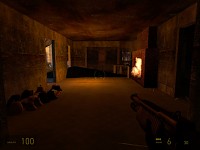 Inside other house.