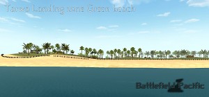 Green beach view ; WIP