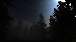 Outside