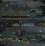 structure Tau and Orks