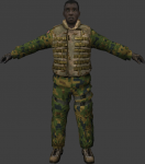 US Heavy Soldier Dual Tex Camo