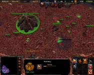 Warcraft 3: Starcraft 2 zerg mission 1 Demo
