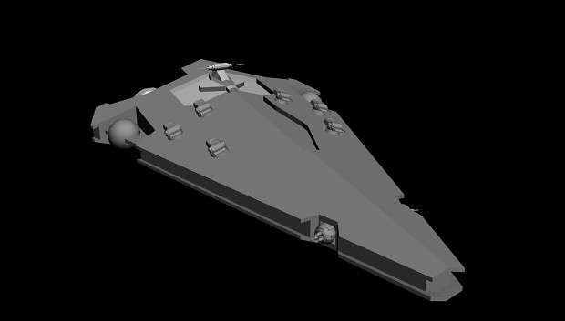 Linghtning-class Frigate Unskined