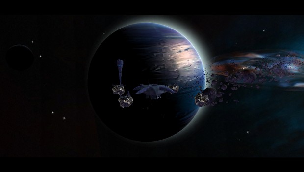 New Blue Gas Giant + New Nebula Skydome
