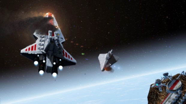 Testing planets/map lighting with the new shaders