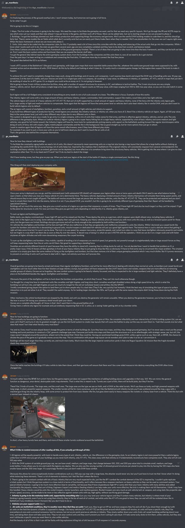 Ground overhaul manifesto