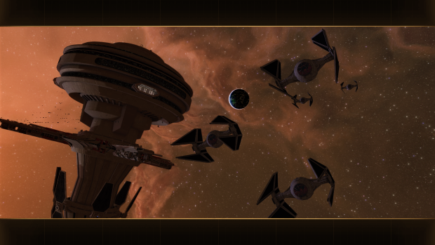 New loading screens for ground, space, and per planet
