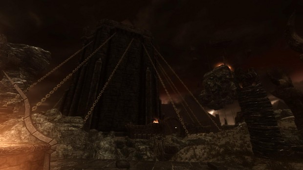 The Deadlands Oblivion Mehrunes Dagon Image Apotheosis Mod For Elder Scrolls V Skyrim 