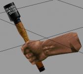 stielhandgranate with fixed skin