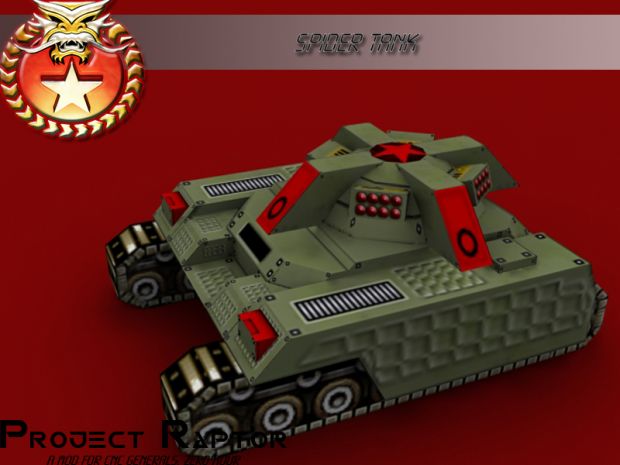 New Spider Tank design