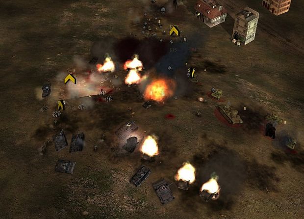 Early Armoured Clash