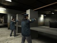 Inside Gun Training Area