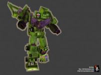 Posed Version of Devastator Thumbnail