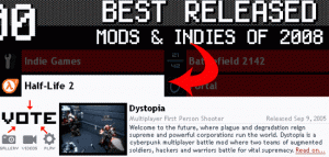 Steamworks 1.2 Release and ModDB 2008 MOTY