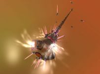 Beast Mothership Under Attack