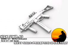 H&K UMP .45 Render 1