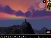 Sunset in the mountains