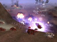 Terminators standing ground against an overwhelming force.