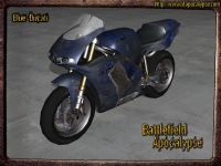 Blue Ducati