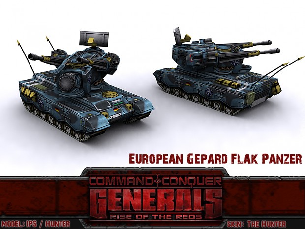 European Gepard Flakpanzer with Revolver Upgrade