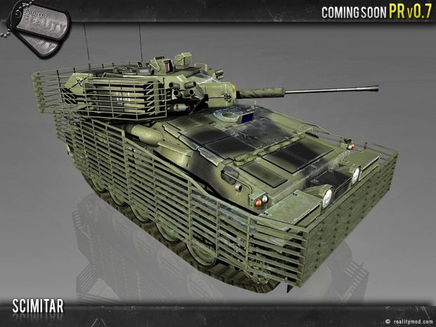 FV107 Scimitar CVR(T) - Render