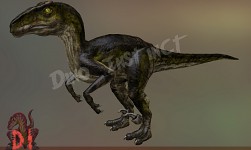 Utahraptor Render