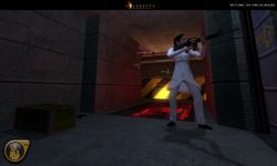 Female Scientist in-game