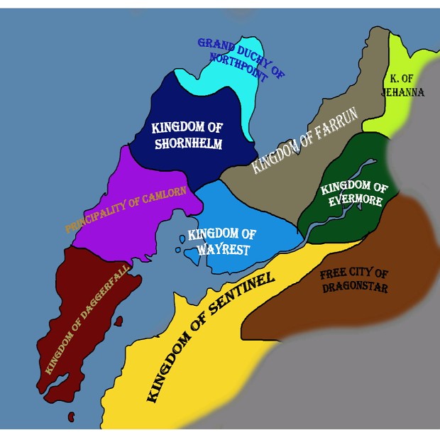 Map Of High Rock And Northern Hammerfell Image Struggle For The Iliac