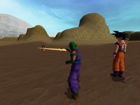 Goku & Piccolo vs Raditz