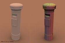 Post Box (UV'ed)