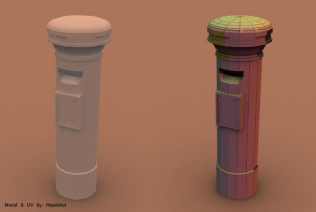 Post Box (UV'ed)
