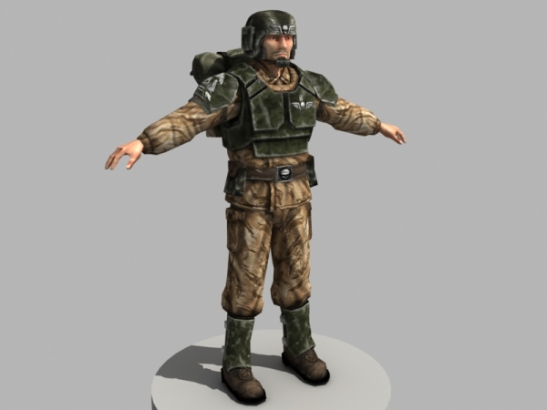 Cadian Shock Trooper image - Battlefield 40K - BF2 mod for Battlefield