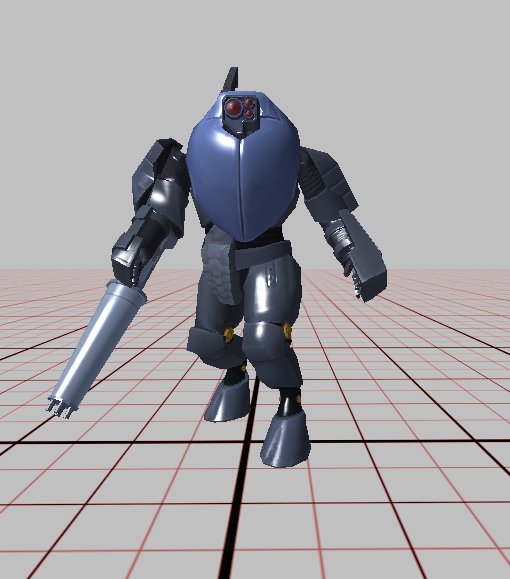 Tau XV25 rigged in BF Editor