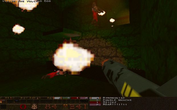 Flamethrowers are fun.