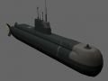 U-212 Class Submarine Render