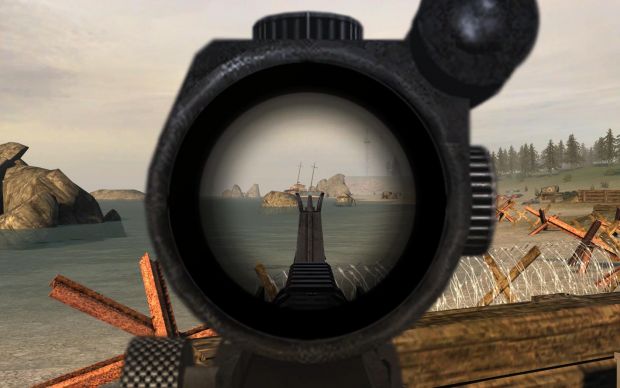 M4A1 Aimpoint - 16:9 View