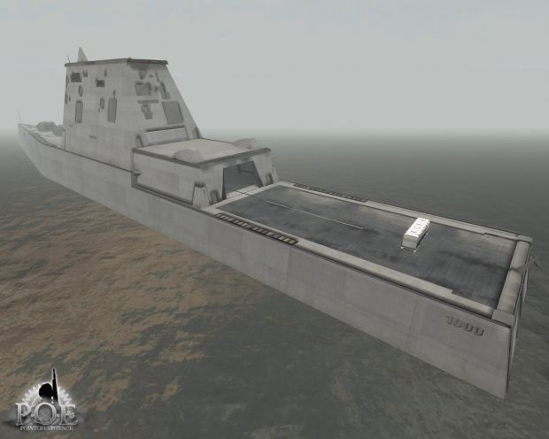 Point of Existence:2 DDG-1000 Ship Static