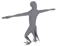Unskinned Nemesis Model (Rear)