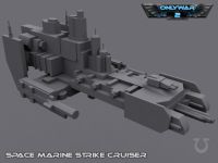 Space marine Strike Cruiser