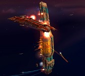 CCK-76 Medium Cruiser vs. CVG-103 Strike Carrier