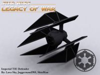 Skinned TIE Defender